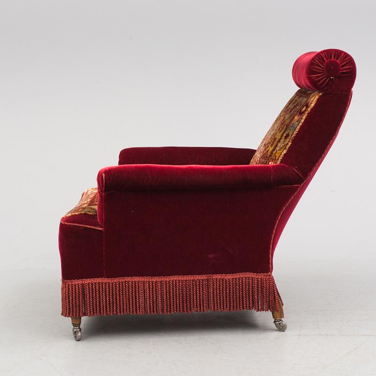 A Late 19th century armchair.