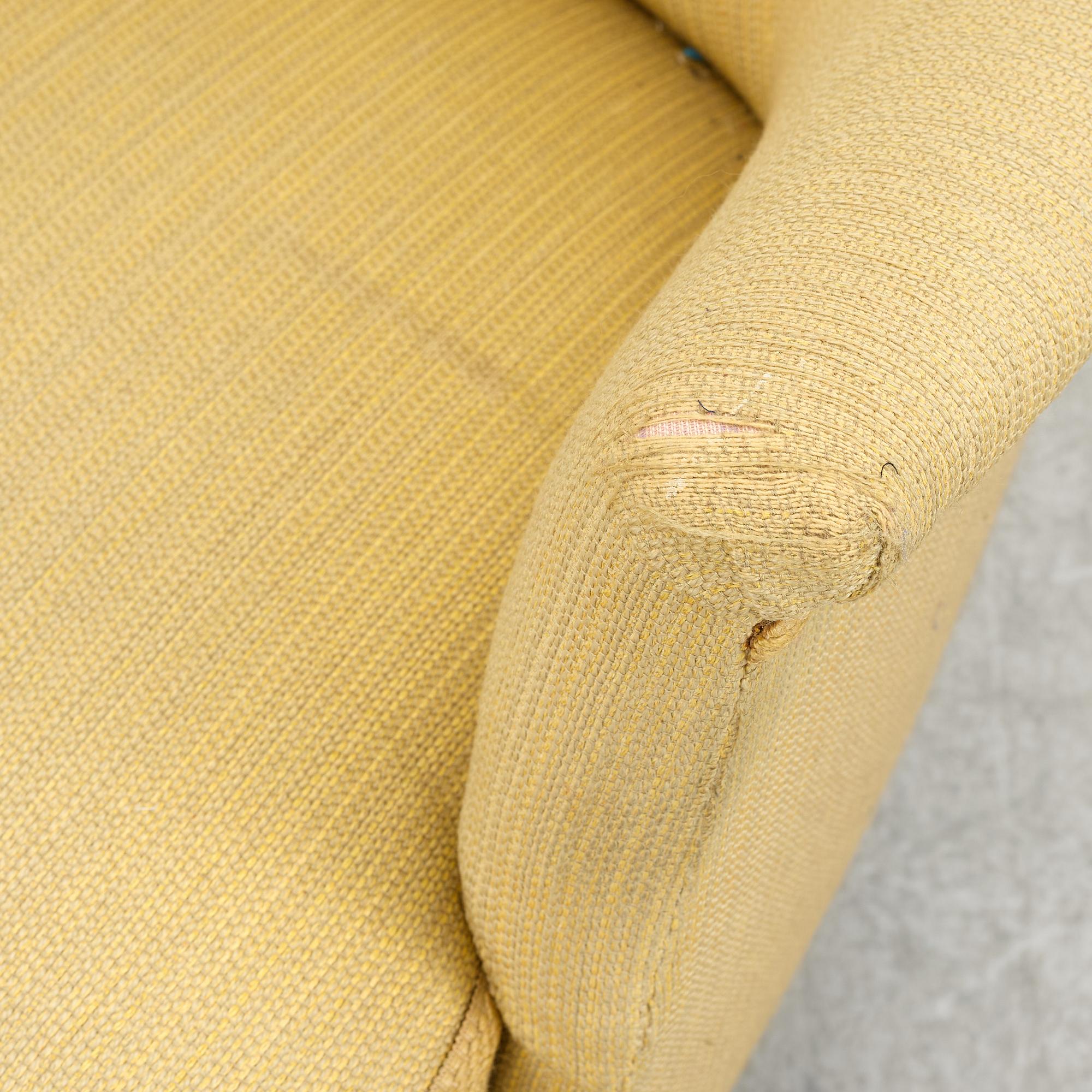 Carl Malmsten, a pair of "Farmor" armchairs, O.H. Sjögren, second half of the 20th century.