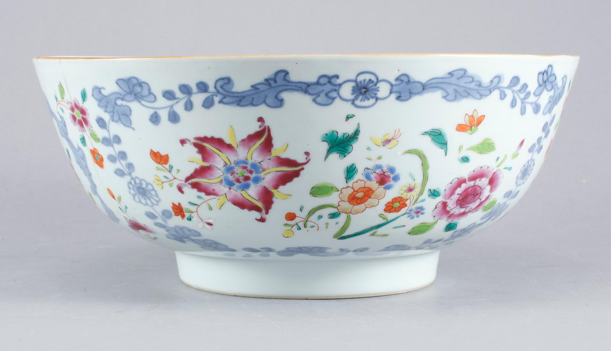 SKÅL, porslin, Kina, 1700-tal.