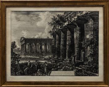 Francesco Piranesi, "Vue de quelques des Colonnes".