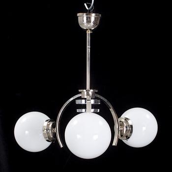 TAKLAMPA, art deco, 1930-tal.