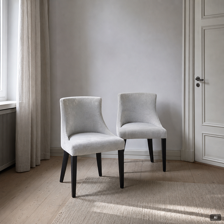 Six chairs, Homeline, Posh Living, contemporary.