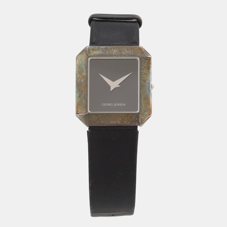 GEORG JENSEN, design, Allan Scharff, wristwatch, 30 x 32 mm,