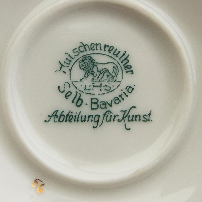 Figurines 4 pcs Schaubach, Wallendorf and Hutschenreuther Germany mid-20th century porcelain.