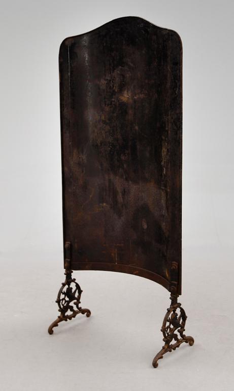 BRASSKÄRM, plåt, 1800-talets andra hälft.