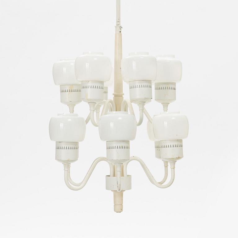 Hans-Agne Jakobsson, a model "T 527-12" ceiling lamp, Hans-Agne Jakobsson AB, Markaryd, 1960's.