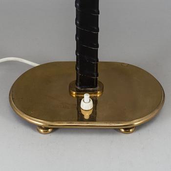 JOSEF FRANK, a model '2388' brass table lamp for Svenskt Tenn, Sweden.