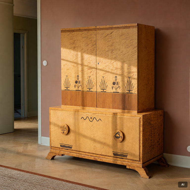 Otto Schulz, Cabinet, Boet, Gothenburg, 1930s.