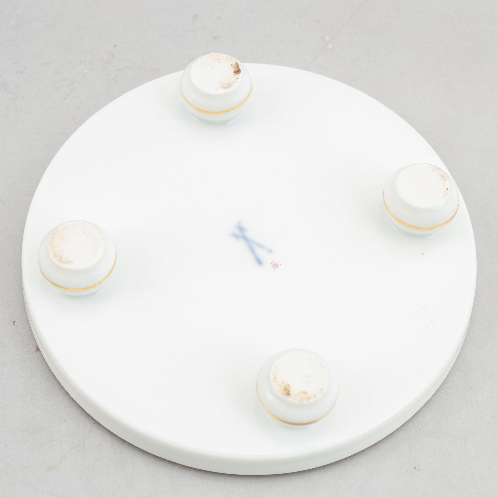 Kaffeservis, porslin, 47 delar, "Indische Malerei", Meissen, Tyskland.