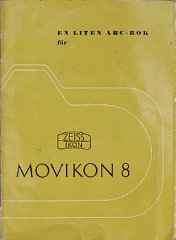 FILMKAMERA, Zeiss Ikon Movikon 8, Tyskland, omkr 1900-talets mitt.