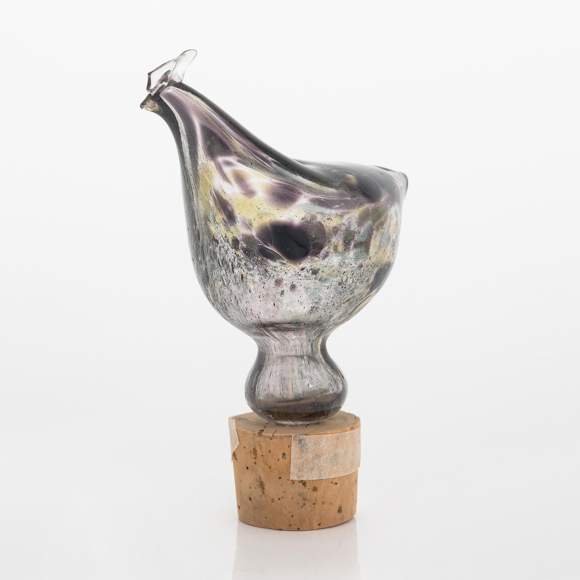 Kaj Franck, a 'KF254' bottle, signed  K. Franck Nuutajärvi Notsjö -60.