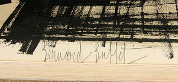 BERNARD BUFFET, färglitografi, sign o numr 78/150.