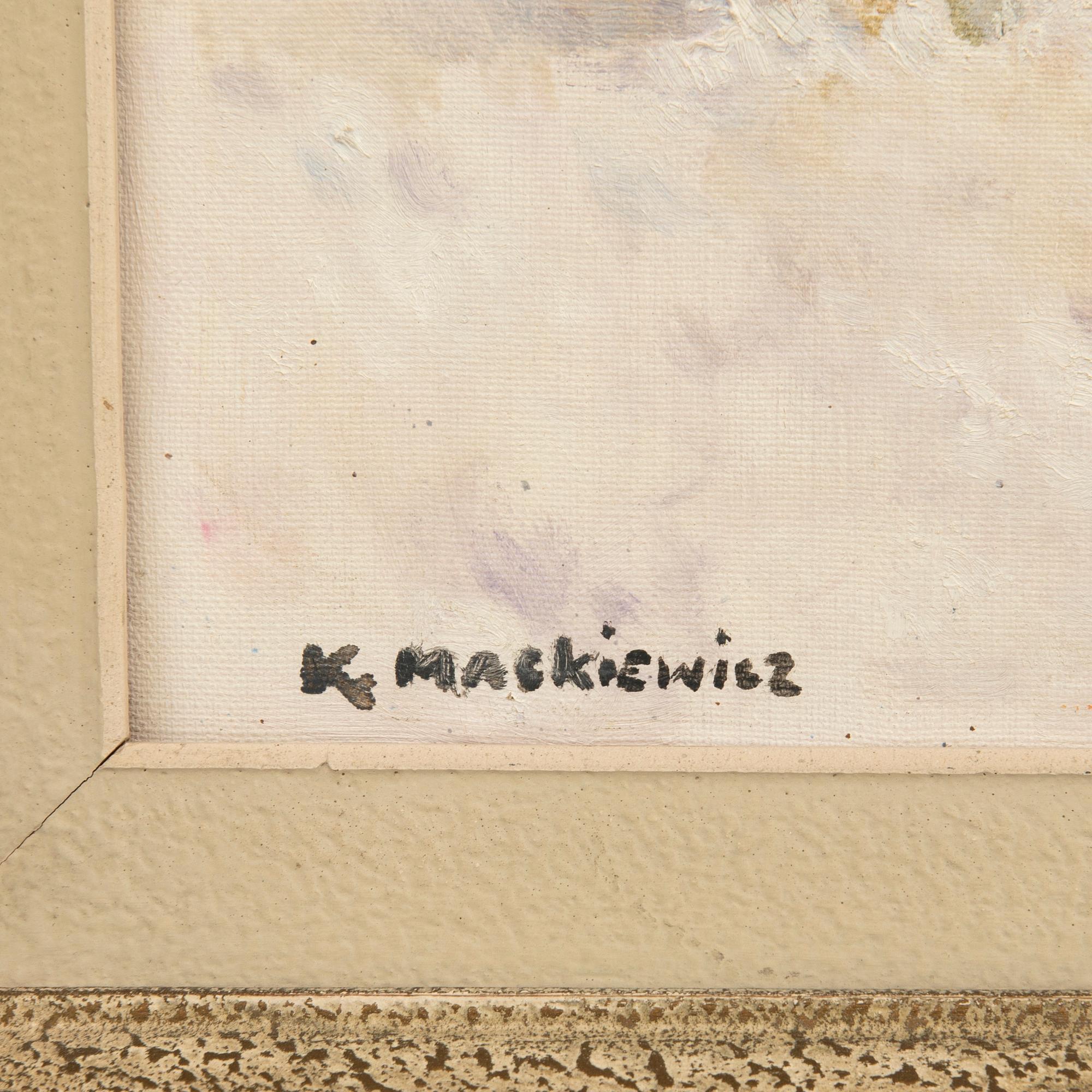 Konstanty Mackiewicz, Winter Landscape.