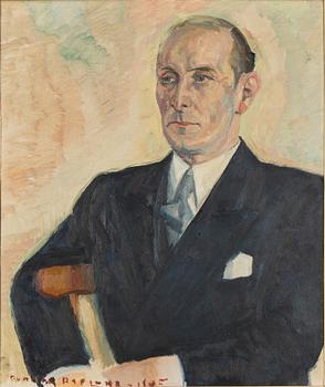 Gunnar Asplund, Porträtt av en man.
