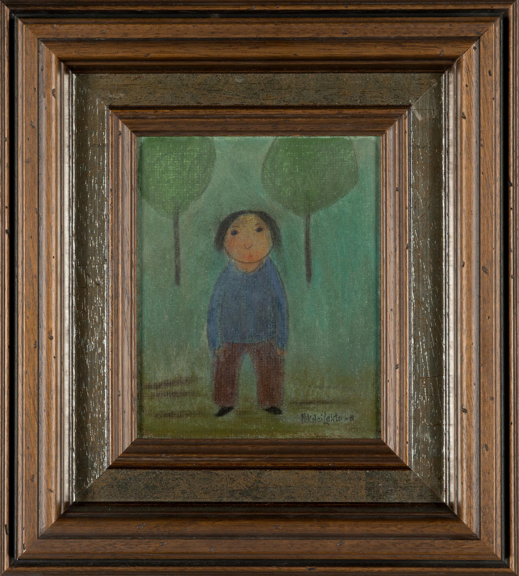 Nikolai Lehto, oil on board, signed and dated -81.