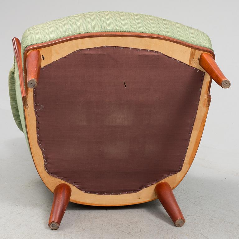 CARL MALMSTEN, fåtölj, "Vår fru", 1900-talets andra hälft.