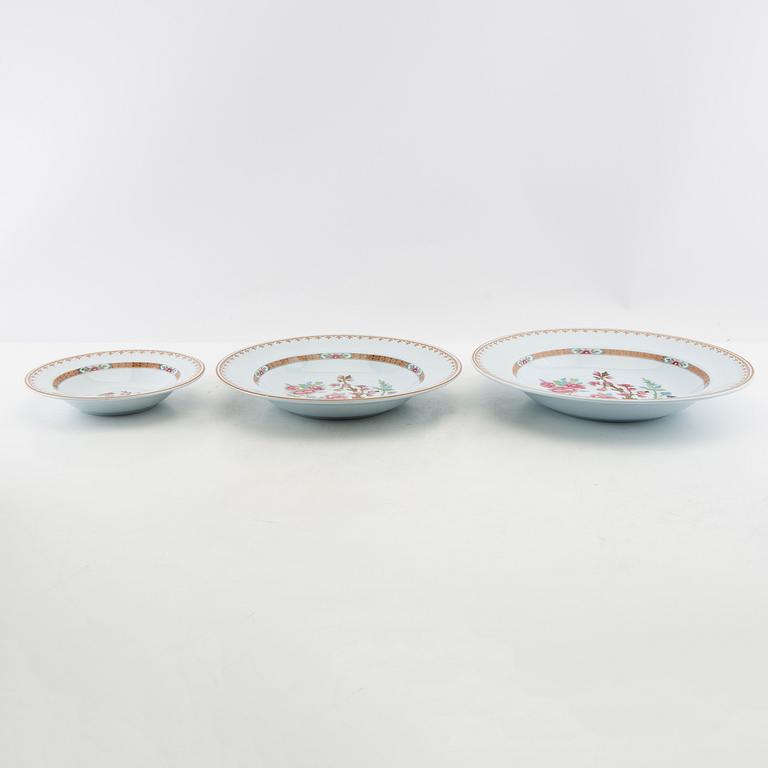 Rörstrand, service, 49 pieces, "Lotus", second half of the 20th century.