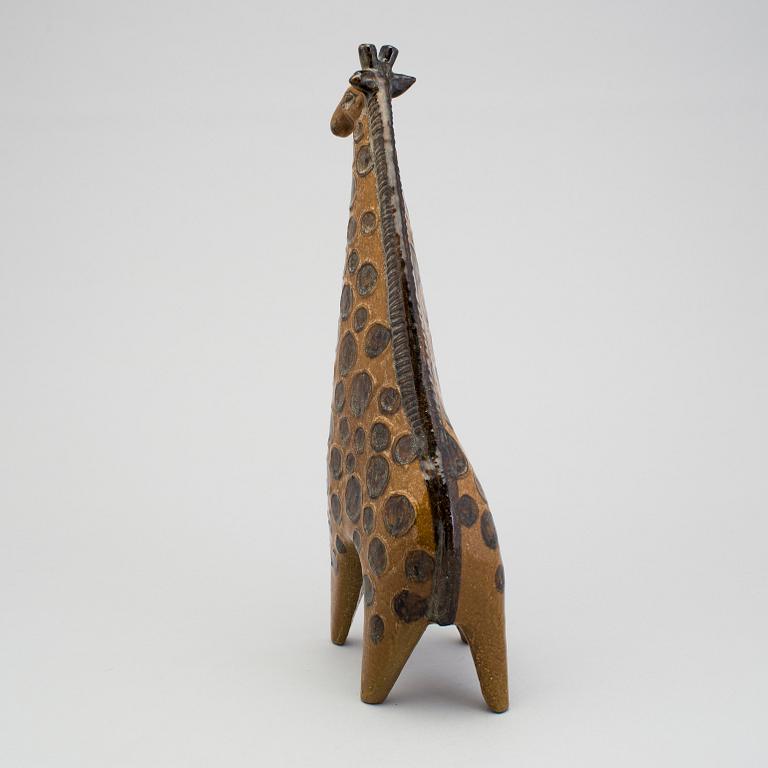 LISA LARSON, a stoneware Giraffe, Gustavsberg, designed 1957.
