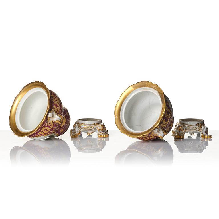 Ytterfoder, ett par, 1800-tal.