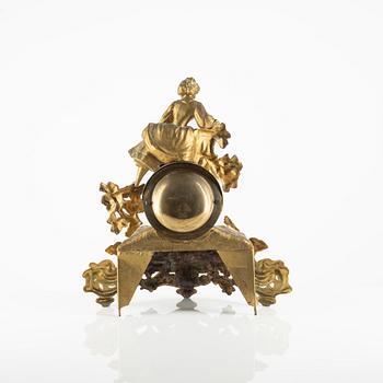 A mantle clock, second half of the 19th Century.