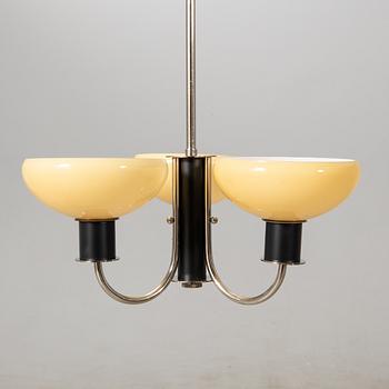 Erik Tidstrand, ceiling lamp, model "28890", Nordiska Kompaniet, 1930s-40s.