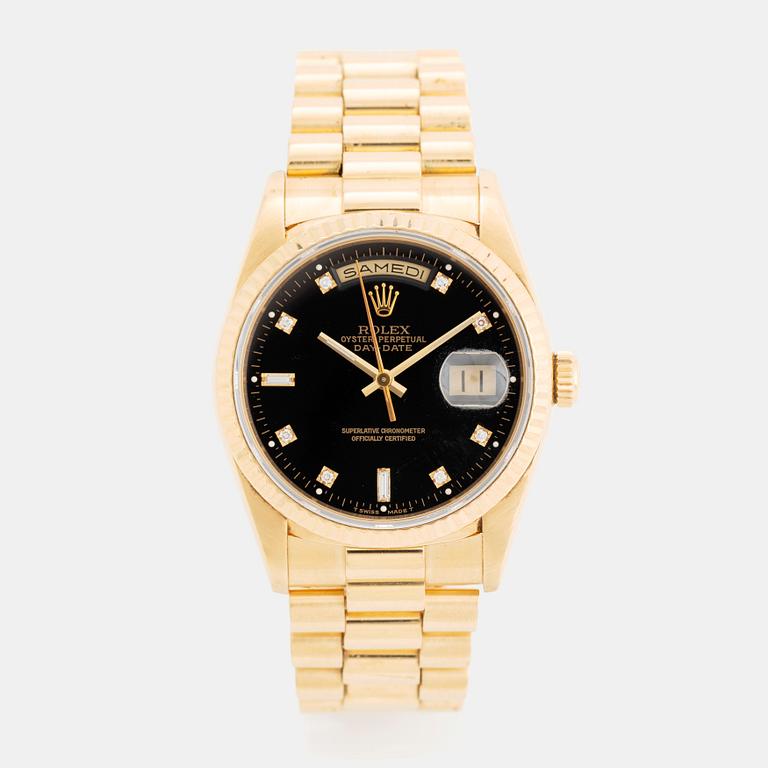 Rolex, Day-Date, "Diamond Dial", ca 1997.