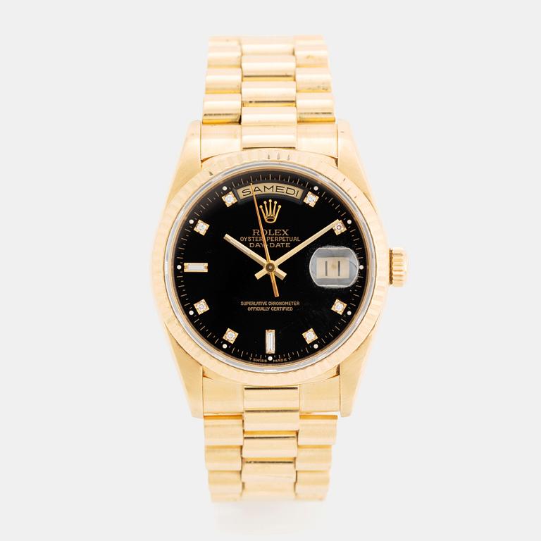 Rolex, Day-Date, "Diamond Dial", ca 1997.