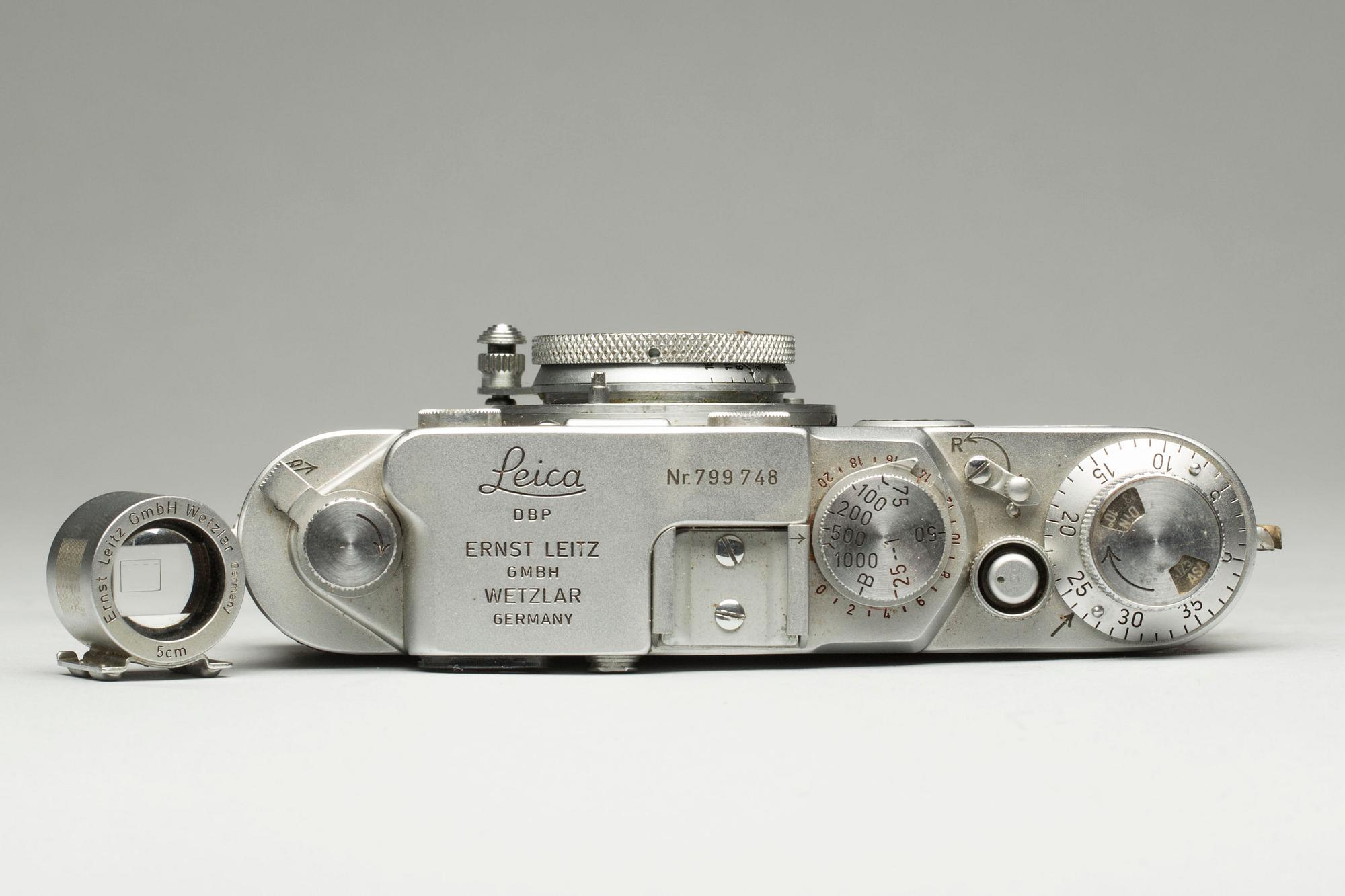KAMERA, Leica IIf, Nr 799748. Wetzlar, Tyskland, 1956.
