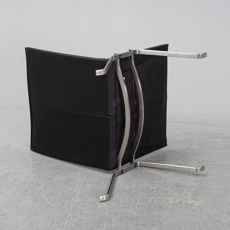 POUL KJAERHOLM, a 'PK22' easy chair, Fritz Hansen, Denmark, 2001.
