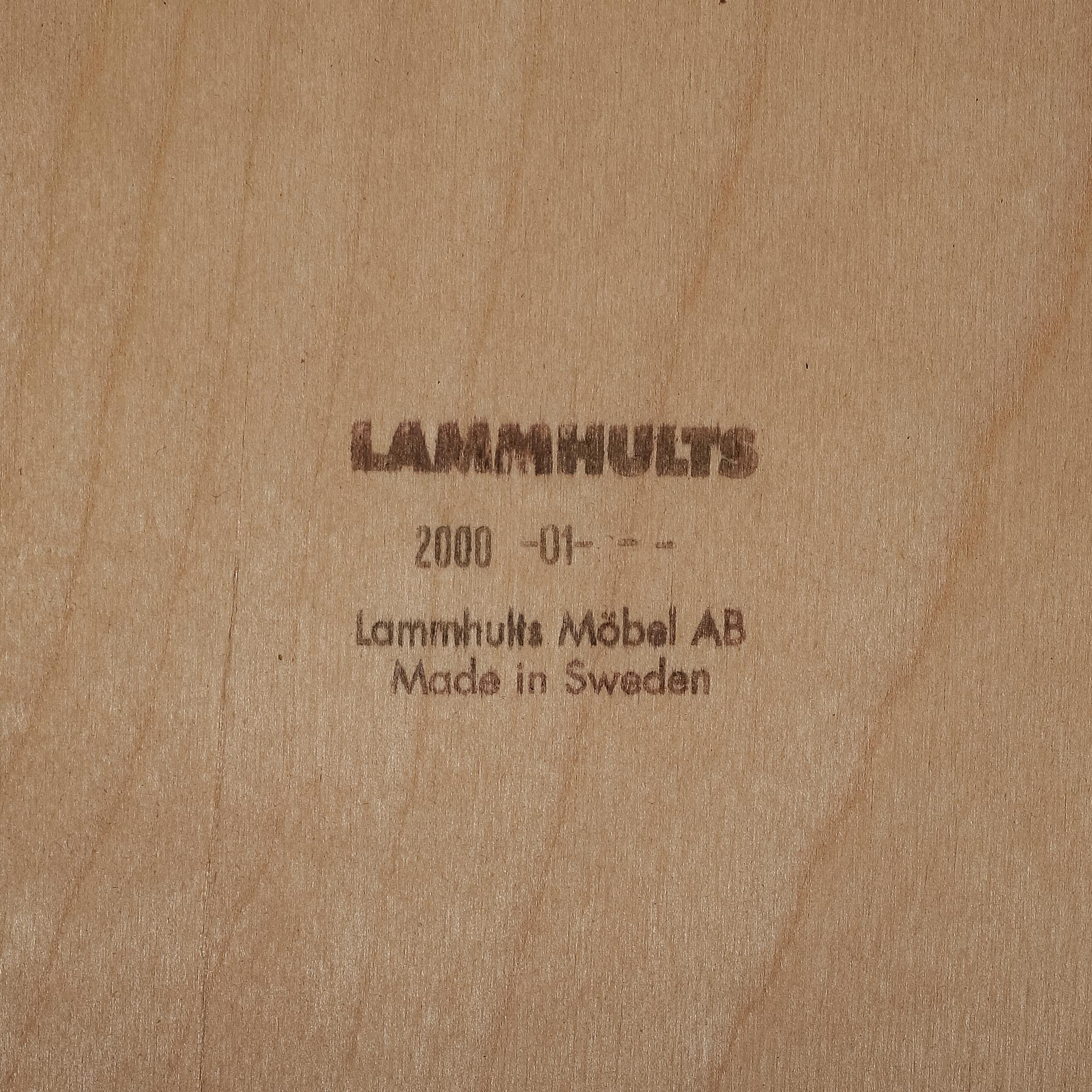 BÖRGE LINDAU & BO LINDEKRANTZ, a pair of 'Solo' easy chairs, Lammhults, 2000.