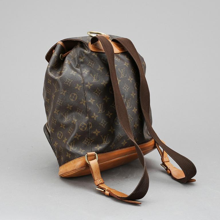 RYGGSÄCK, "Montsouris", Louis Vuitton.