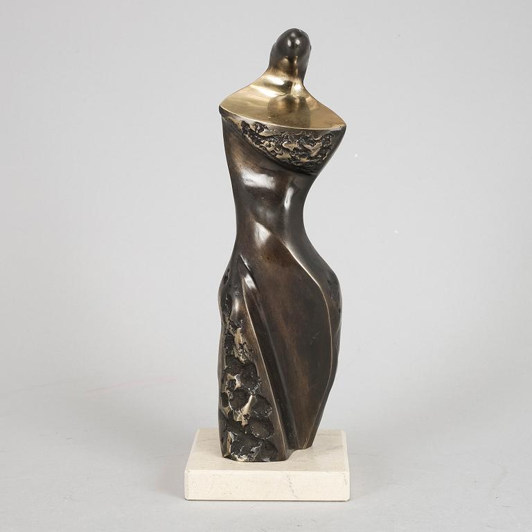 STAN WYS, bronze sculpture, dated 1999.