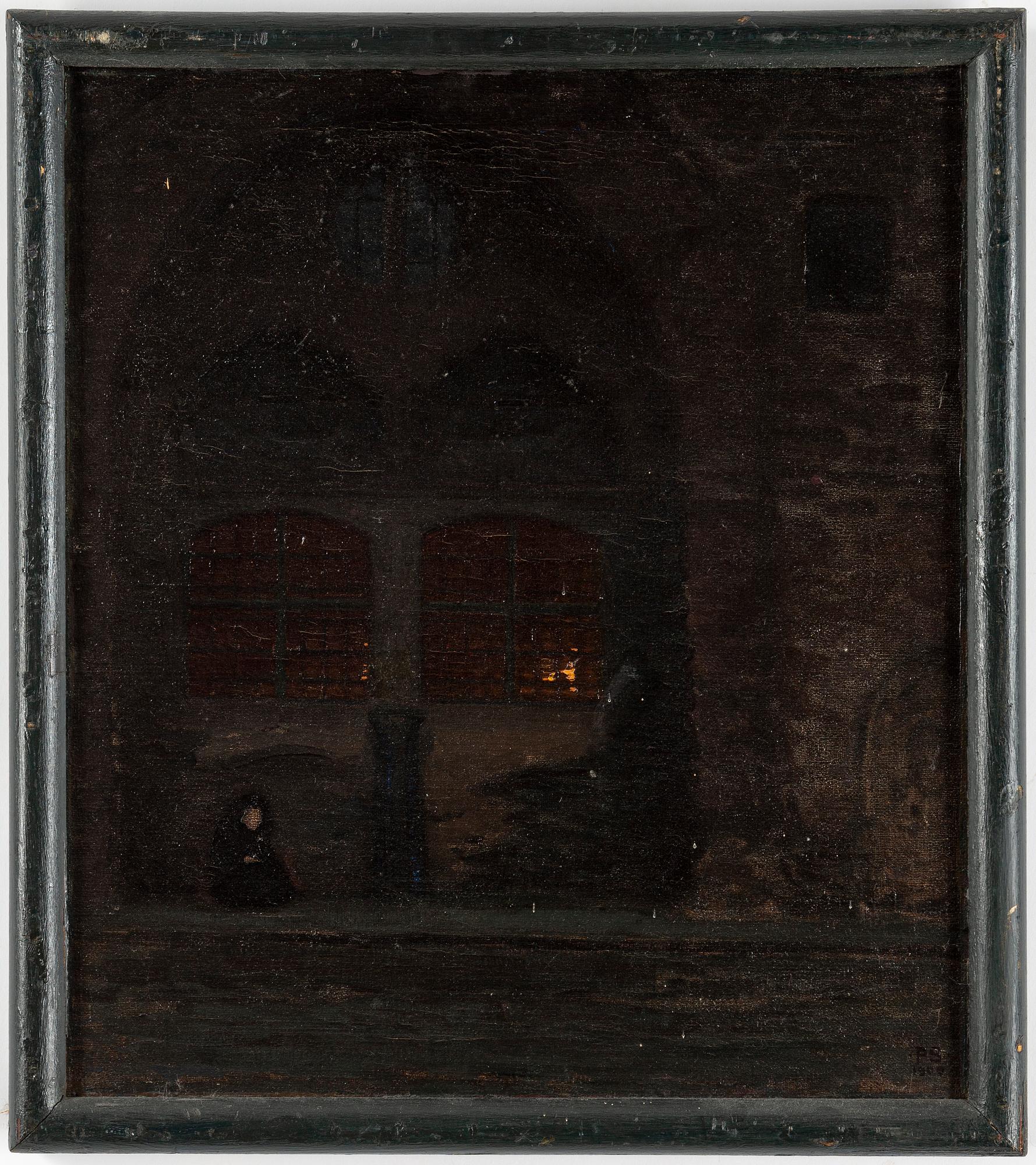 PELLE SWEDLUND, olja på duk, signerad.