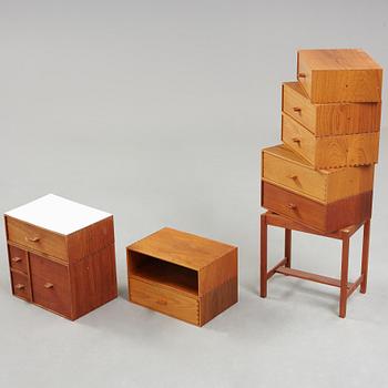 A set of six boxes by Luxus.