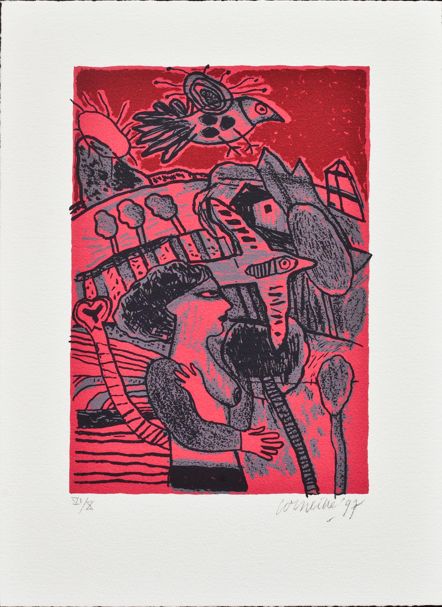 BEVERLOO CORNEILLE, färgserigrafi, signerad och numrerad VI/X.