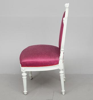 STOLAR, 2 st /STOLAR, ett par, Louis XVI-stil, 1800-talets slut.