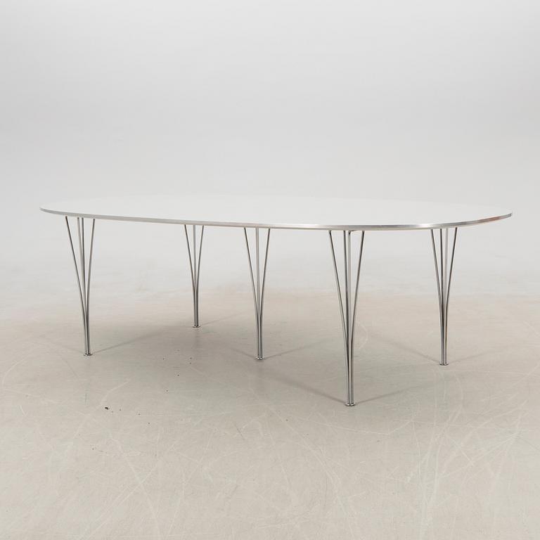 Bruno Mathsson & Piet Hein, table "Superellipse" for Fritz Hansen Denmark 1980s.