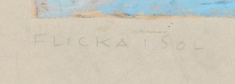 Margareta Ahlstedt-Willandt, ""Flicka i sol".