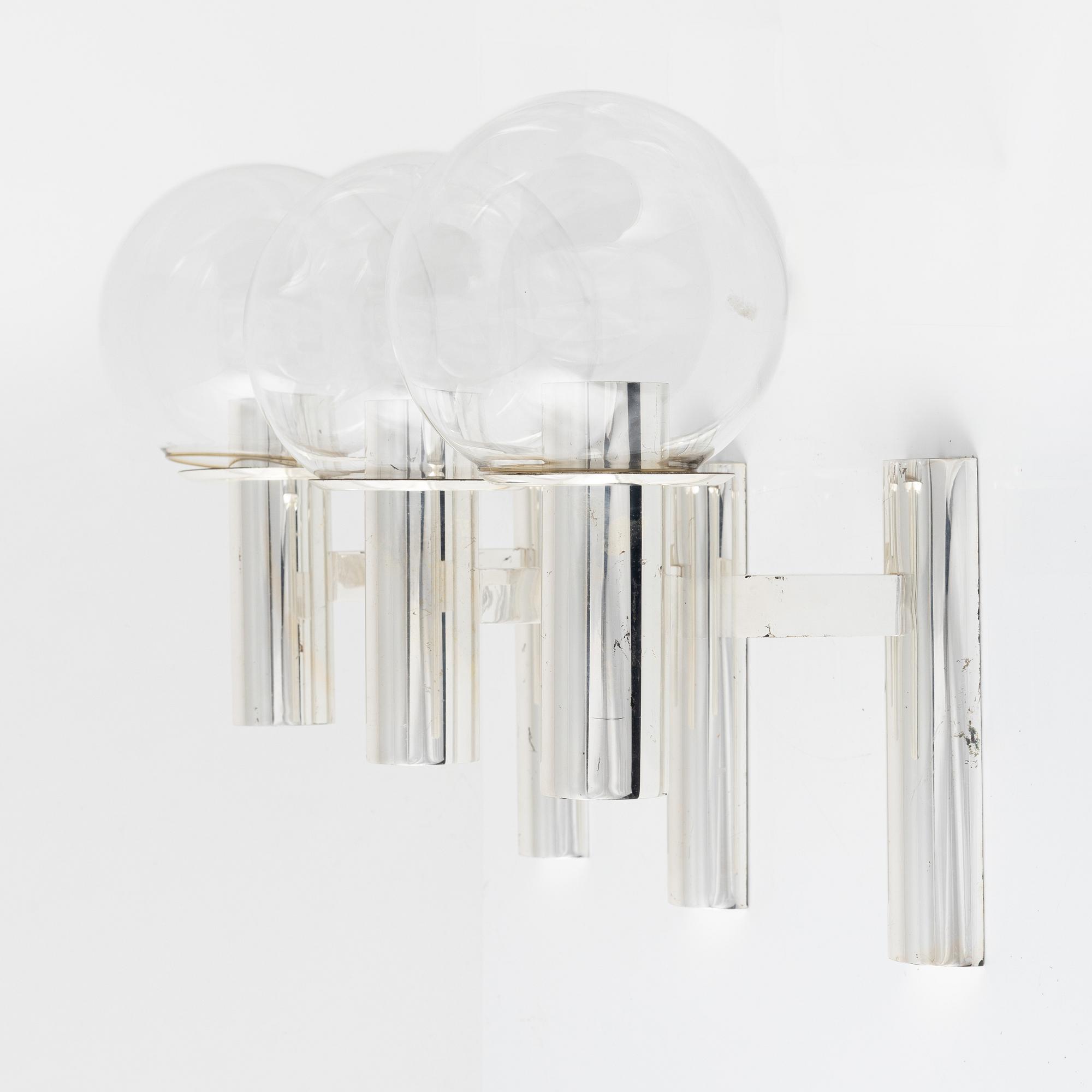 Ott International, wall lamps, set of 3.