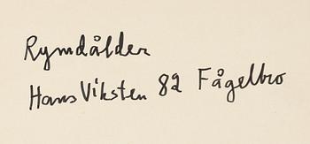 Hans Viksten, "Rymdålder".
