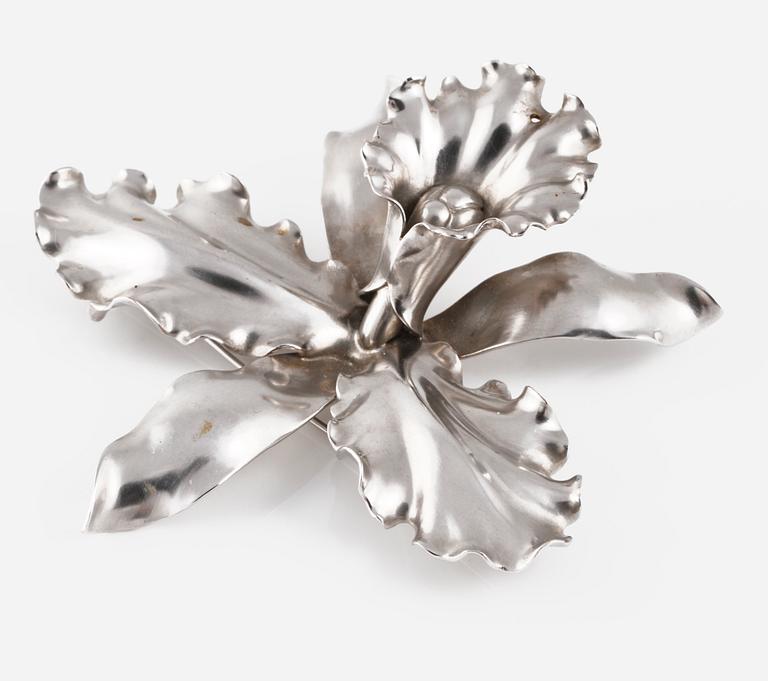 BROSCH, silver, Wiwen Nilsson, Lund, 1952. Vikt 39,8 gram.
