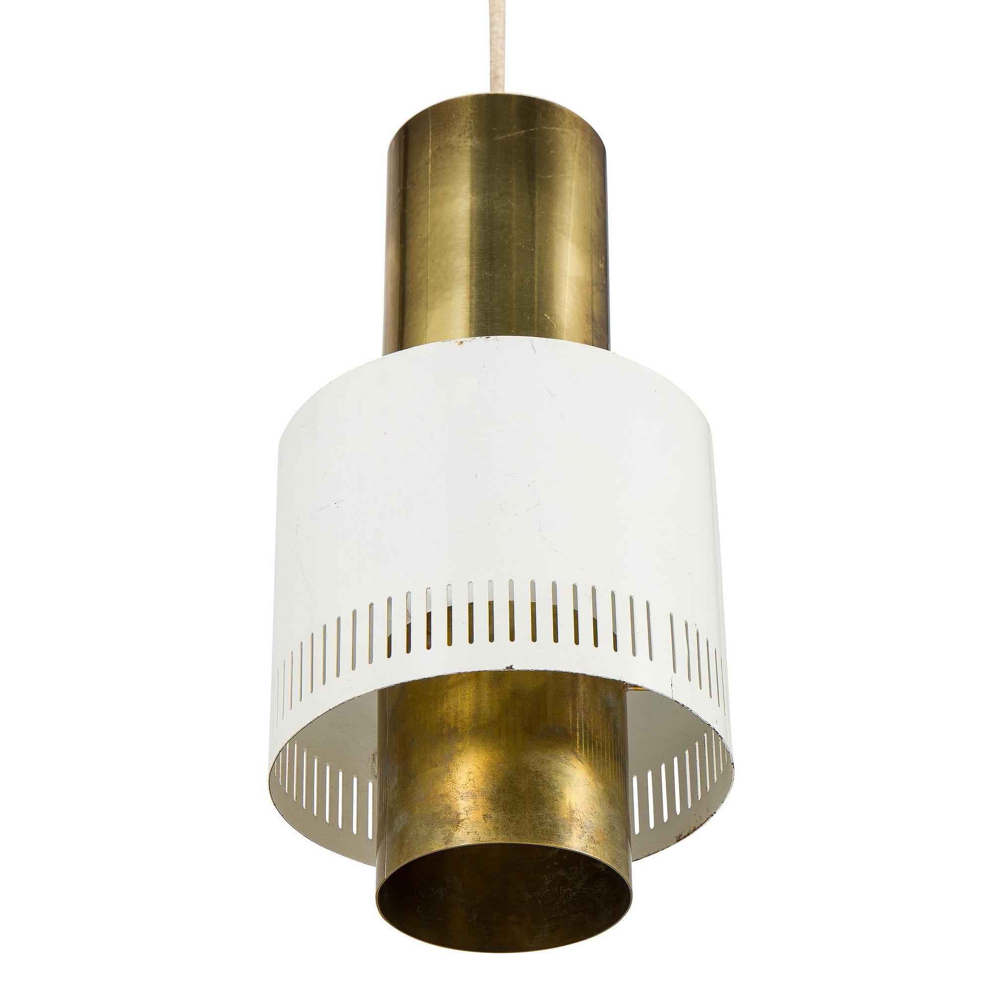 Paavo Tynell, taklampa, modell K2-51 för Idman, 1900-talets mitt.