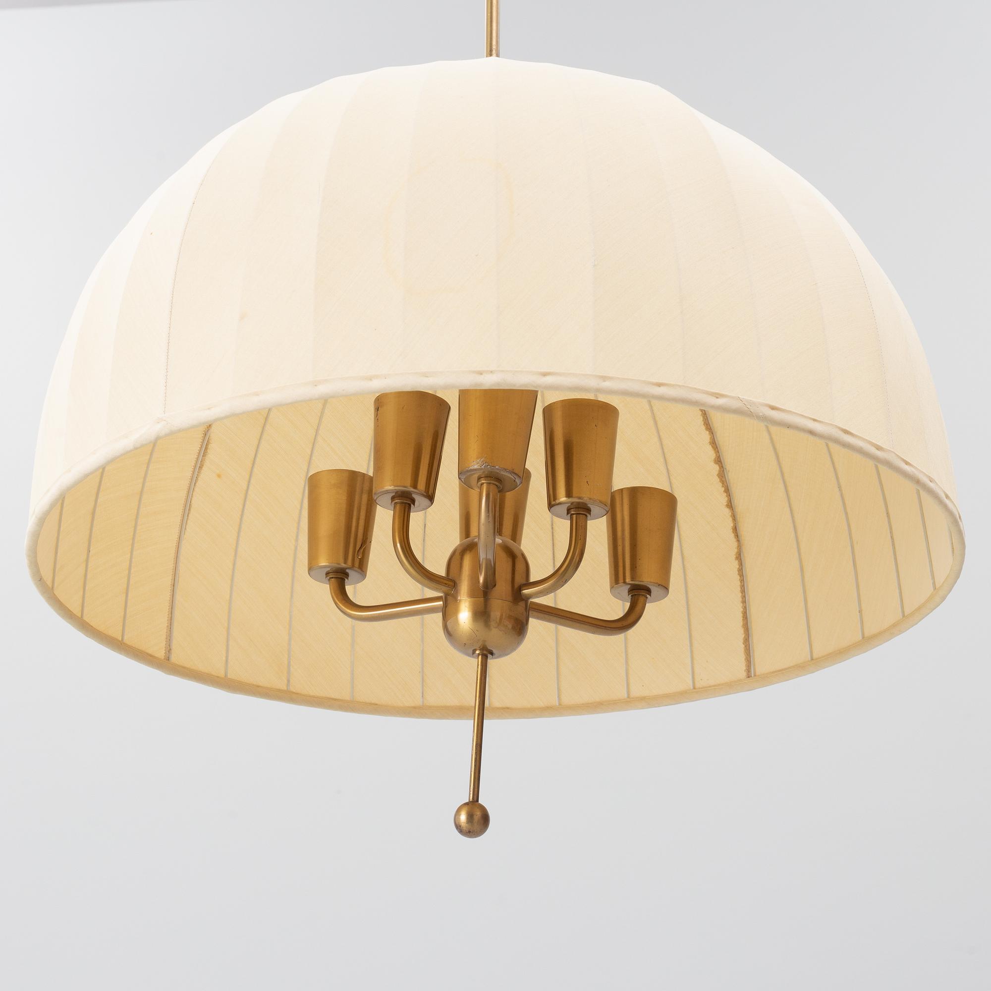 Hans-Agne Jakobsson, 'Carolin' ceiling lamp, T-549/6, Markaryd, 1960s/70s.