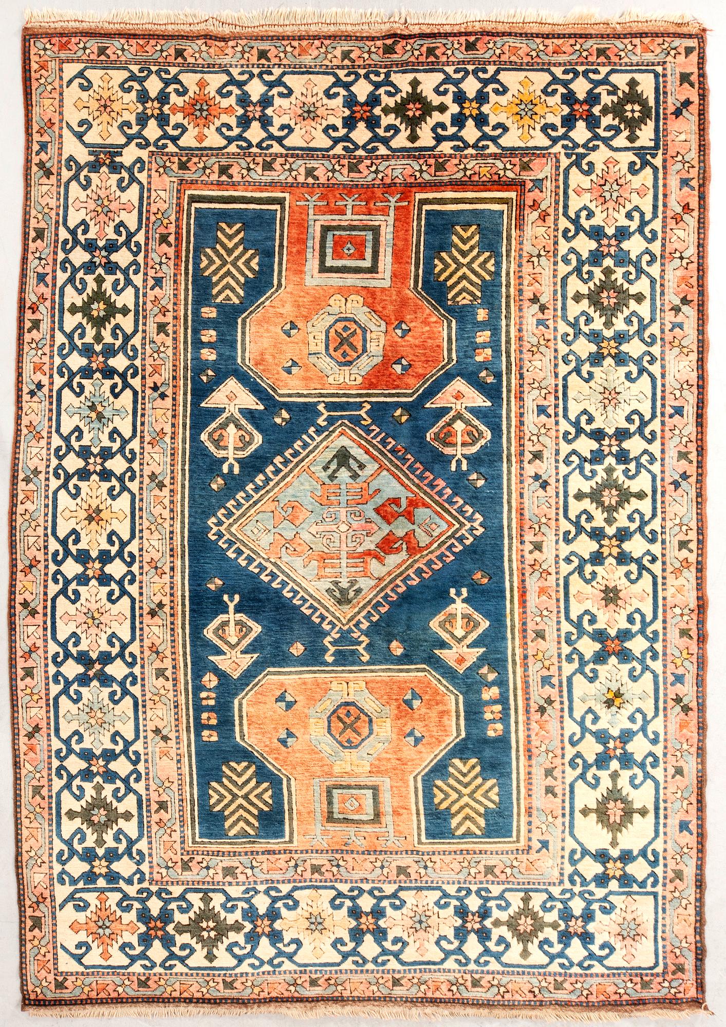 A semaintique Konya carpet ca 330x226 cm.