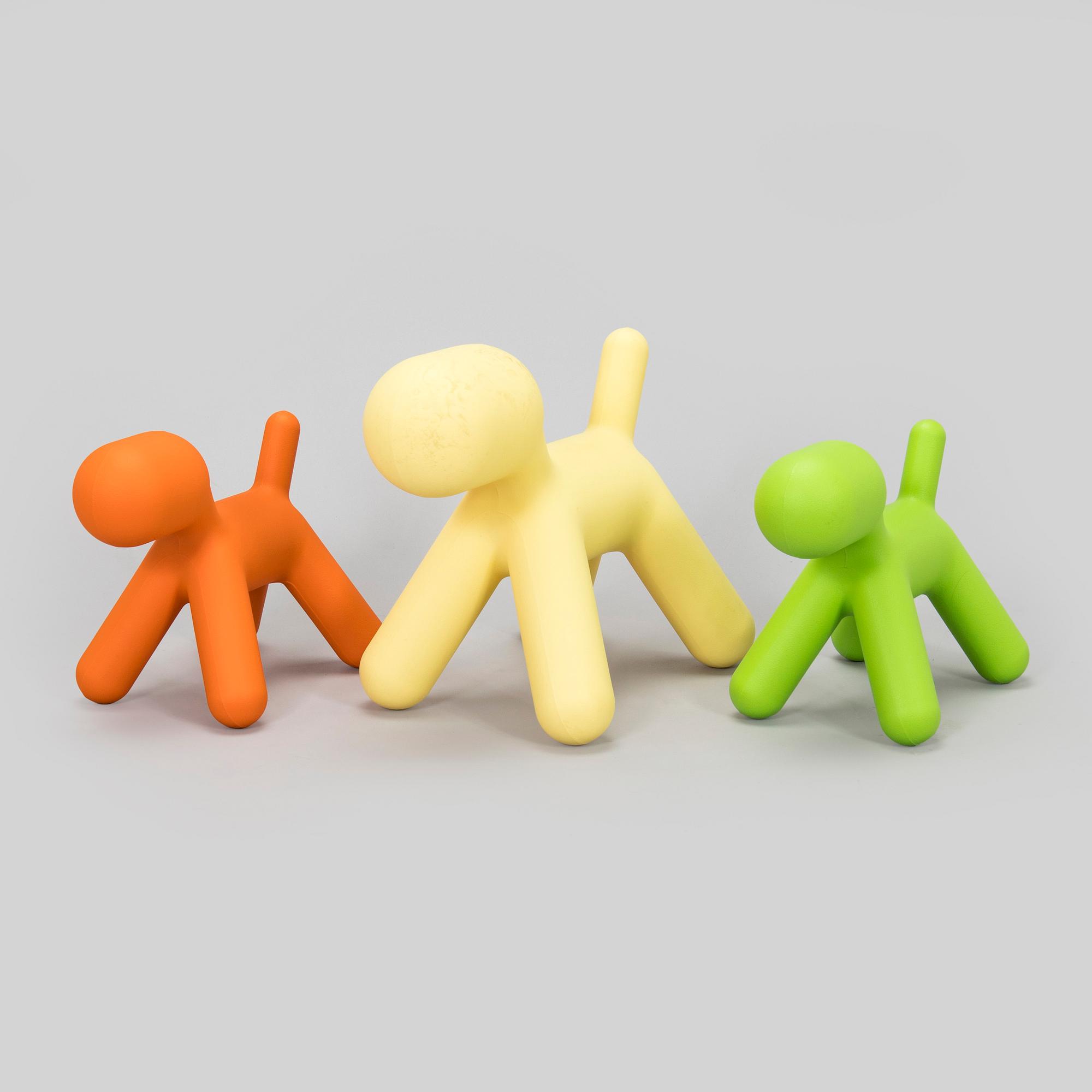 Eero Aarnio, "Puppy", 3 kpl, Me Too Collection, Magis, Italia, 2005.