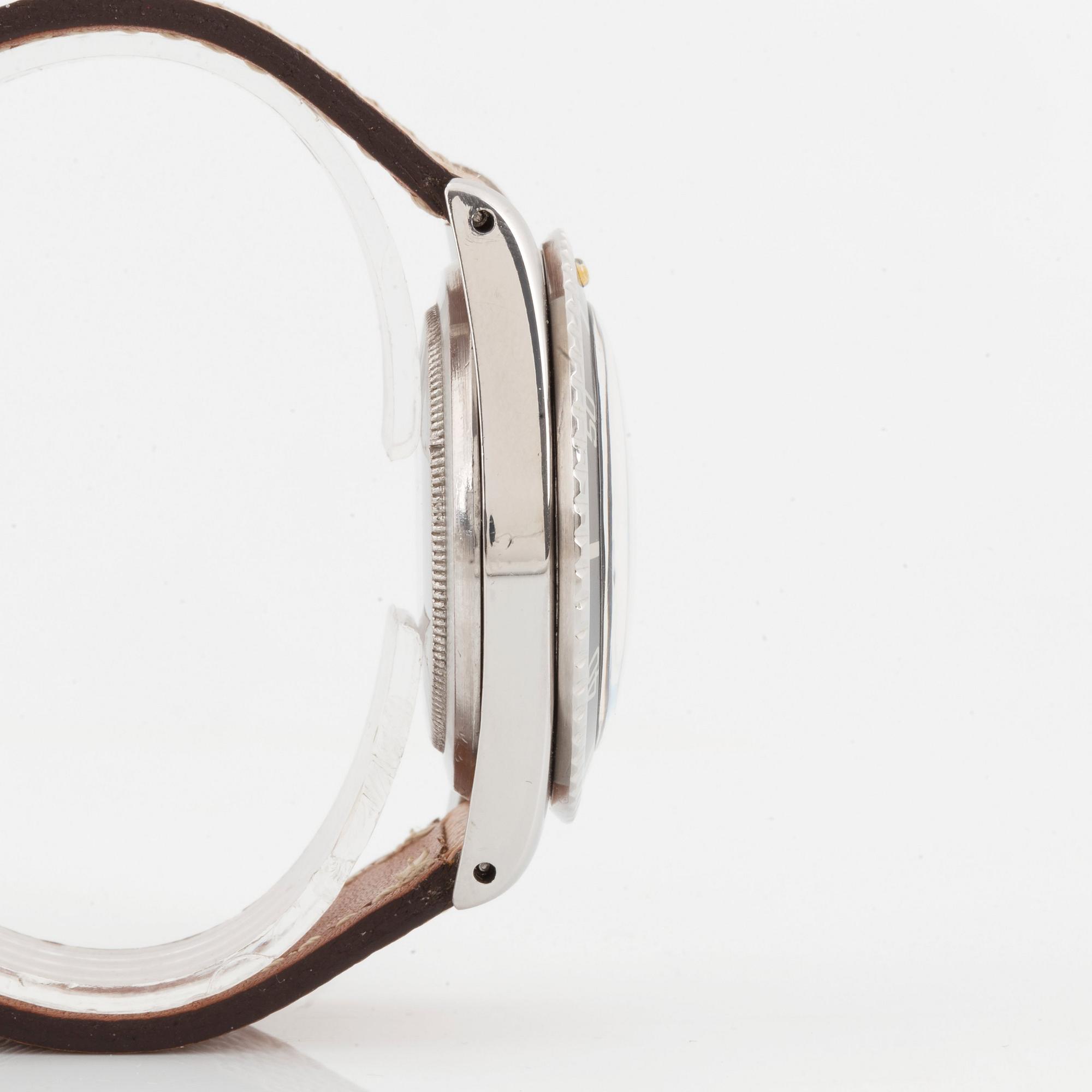 Rolex, Submariner, "Pointed Crown Guards, Chapter Ring, Exclamation Point, Gilt Dial".