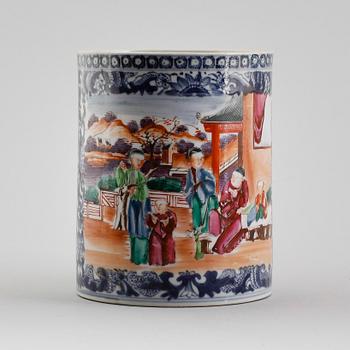 MUGG, porslin, Kina, Qianlong 1736-1795.