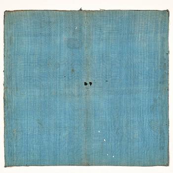 A silk kesi 'tiger' fourth military rank badge/buzi, Qing dynasty, 1820/30s.