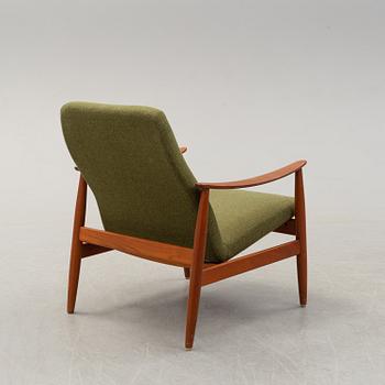A taek easy chair, 1950's/60's.