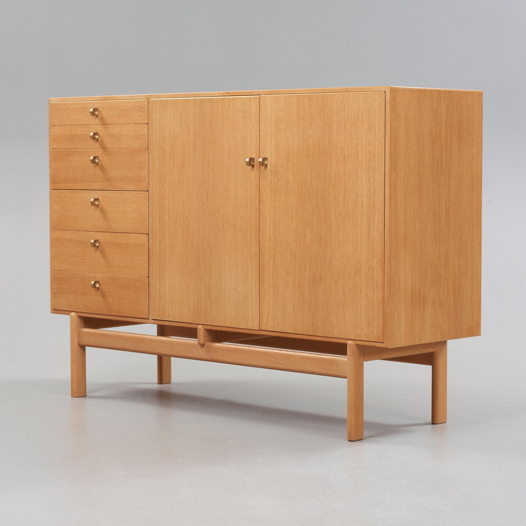 A Tove & Edvard Kindt-Larsen oak sideboard, Seffle, Sweden.